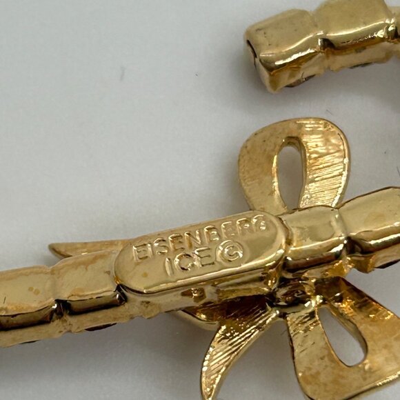 Christmas Brooch Tree Pin Radko Eisenberg Monet Claiborne Both Vintage Modern - Picture 3 of 16